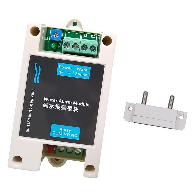 Water Leak Detector Wired - ABAN 12V DC Wired Water Detectors