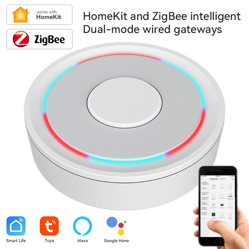 Smart Home Automation Diy - Tuya ZigBee Smart Gateway Homekit Wired