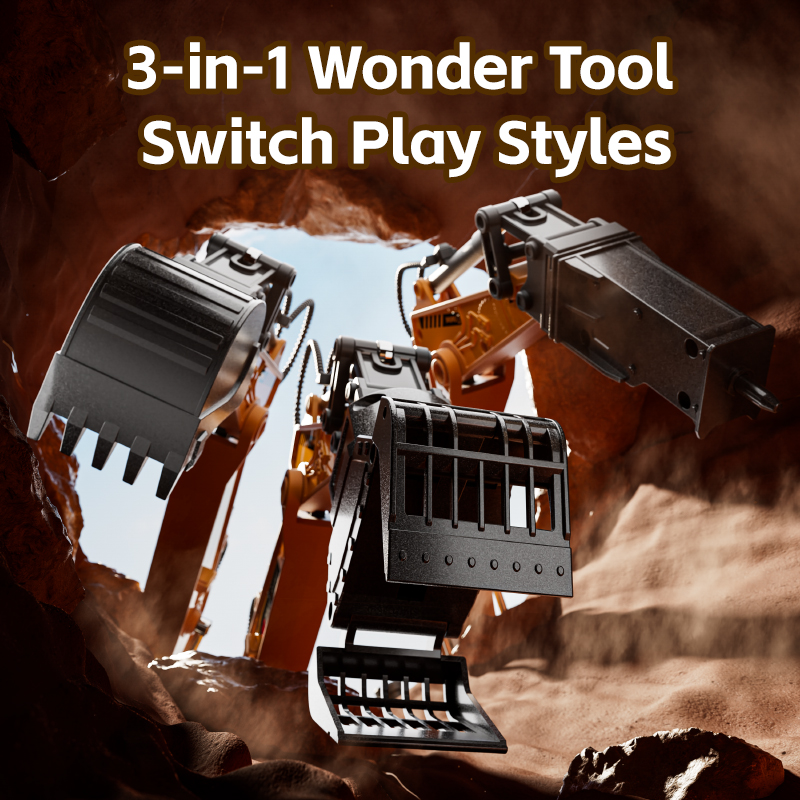 RC Alloy Excavator 14 Channel  - Home Automation Tutorial ulasan dan harga