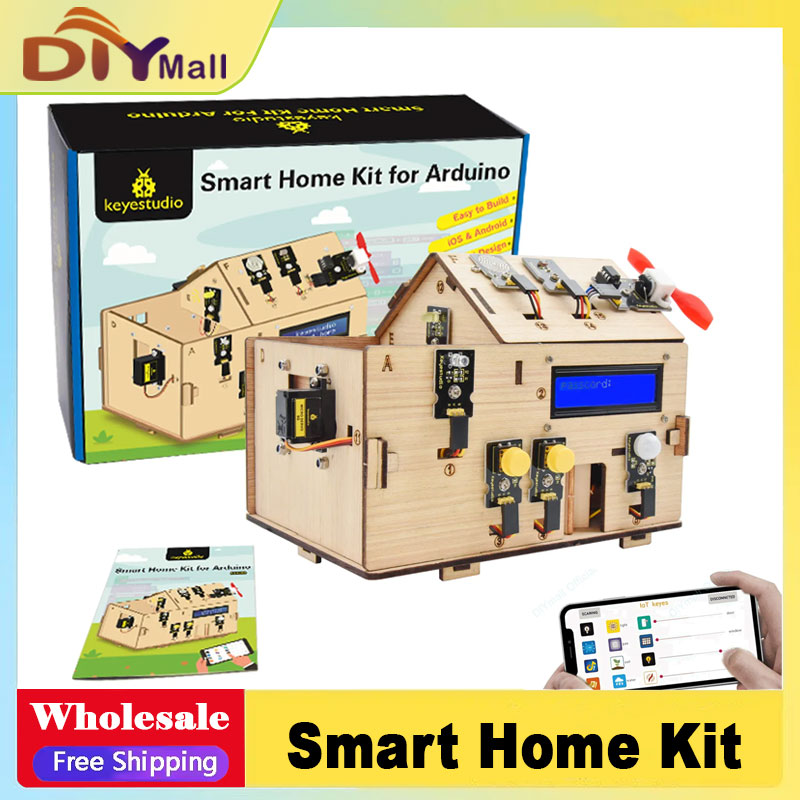 Keyestudio Smart IoT Home Kit  - Home Automation With Arduino ulasan dan harga