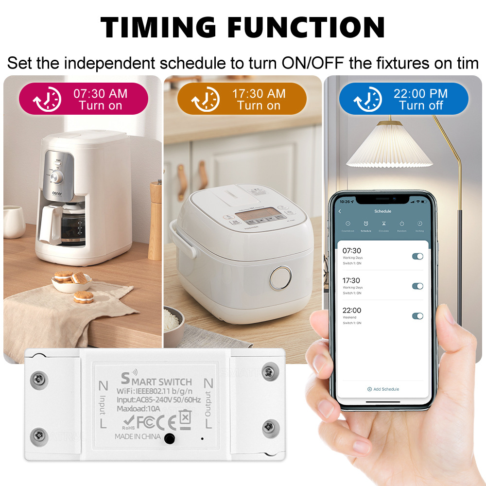10A Basic R2 Relay WiFi Smart  - Sonoff Basic Switch ulasan dan harga