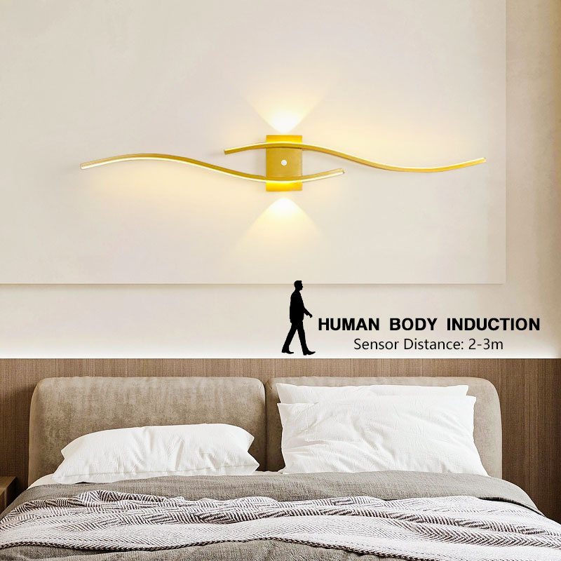 Indoor Motion Sensor LED Wall  - Motion Sensor Pir Wired ulasan dan harga