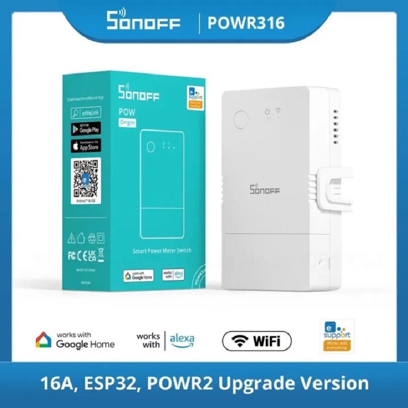 SONOFF POW Origin Powr316 Inte - Sonoff Basic Switch ulasan dan harga